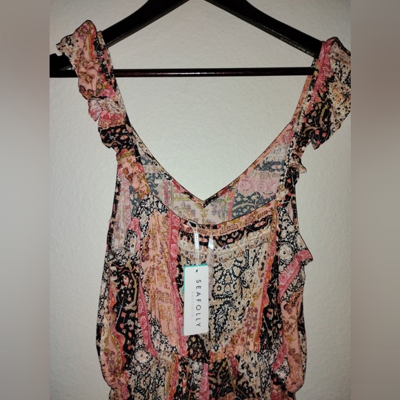 Seafolly Moroccan Moon Playsuit Romper NWT - Picture 5 of 12